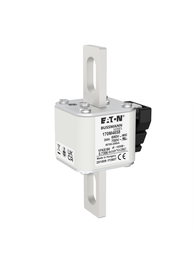 FUSE 200A 690V 1FKE/90 AR UC Wkładka szybka 200A AC 690V rozmiar 1 53x69x136 mm aR IEC UL 170M4658 E