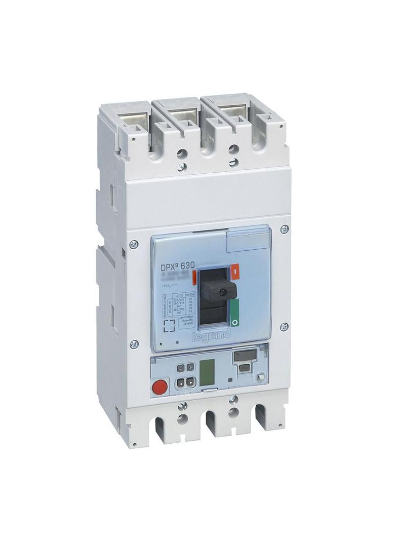 Wyłącznik DPX3 630 S2 3P 630A 70Ka 422080 LEGRAND