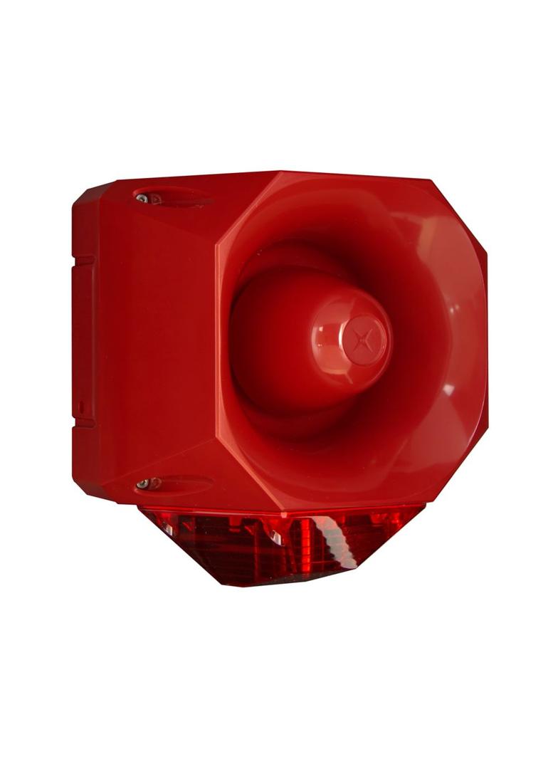 AS/SB/230/R/120/RL 230V 120DB Sygn. Opt.-Akust. Asserta 230VAC Red obud Red klosz 7022121FUL-0006 EA