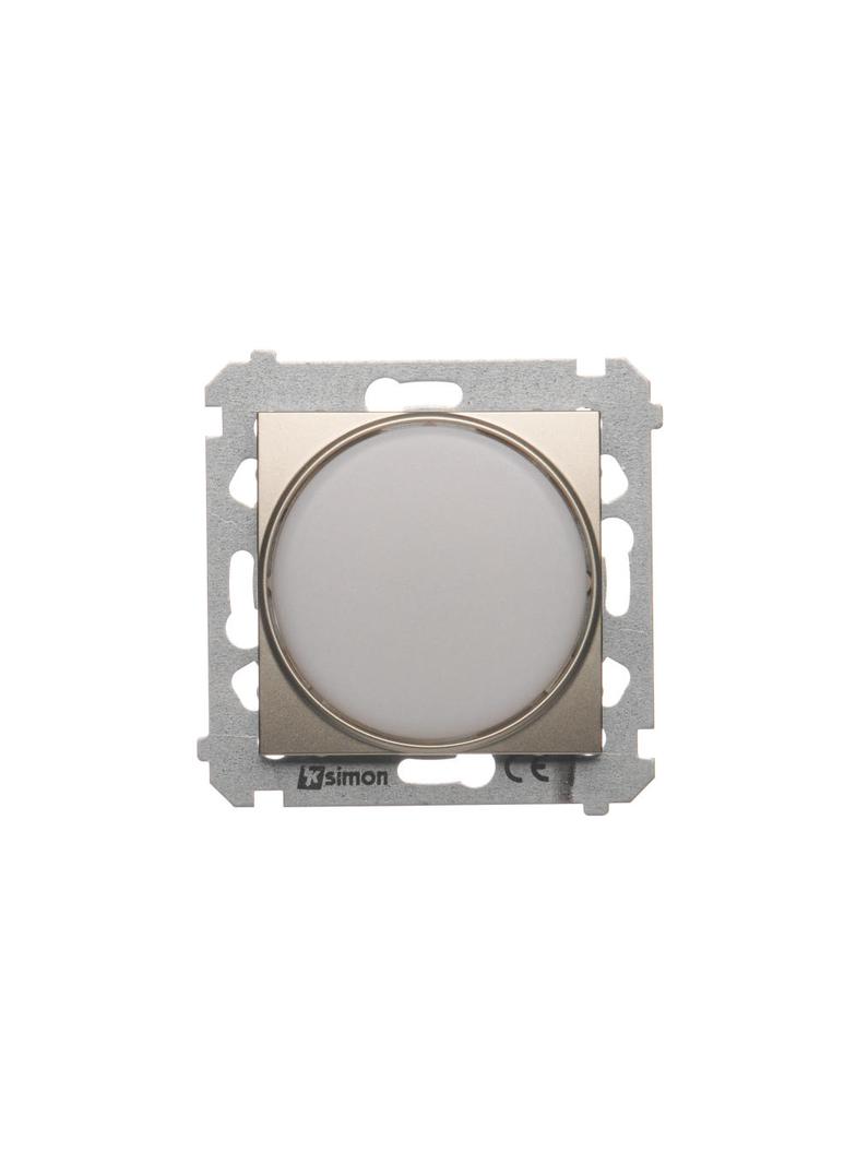 Simon 54 Sygnalizator świetlny LED – światło białe 230V złoty mat DSS1.01/44 KONTAKT