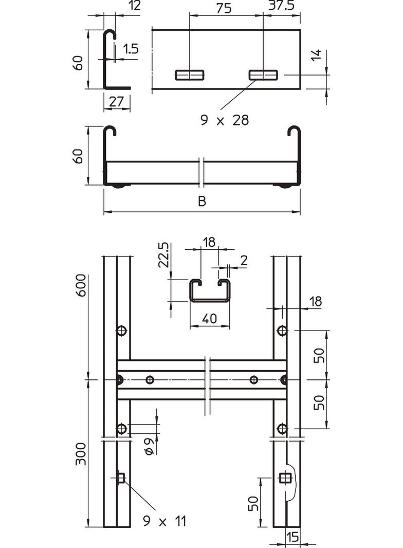 SLL 620 CPS 4, DRABINA PIONOWA ŚREDNIOCIĘŻKA