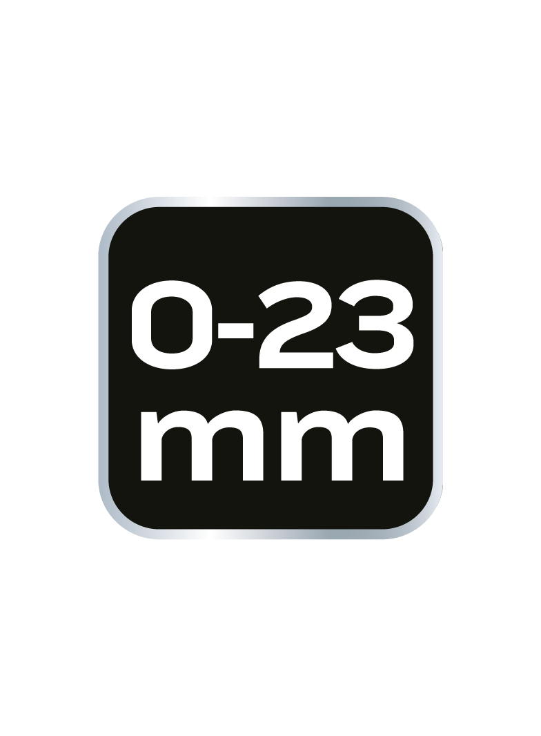 Klucz nastawny 150 mm, zakres 0-23 mm