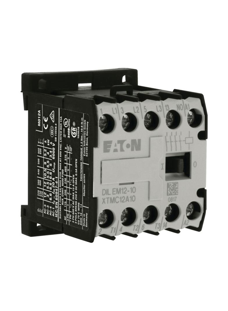 DILEM12-10(24V50HZ) Stycznik mocy miniaturowy 12A 5,5kWA 127067 EATON