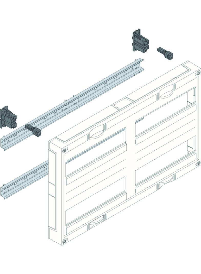 univers N HC 300x500mm zestaw do zabudowy aparatury modułowej 4x12 M UC22MG HAGER