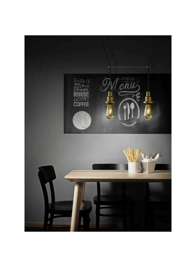 Lampa LED Vintage 1906 dim CL GLOBE125 Filament szkło przezroczyste GOLD 55 dim 7W 825 E27