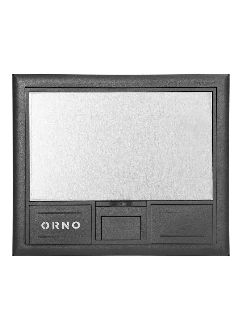 Puszka podłogowa na gniazda modułowe 4 x 45x45mm lub 8 x 22,5x45mm, pokrywa: stal nierdzewna, czarna