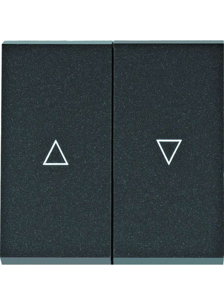 lumina Klawisze do łączników żaluzjowych, czarny