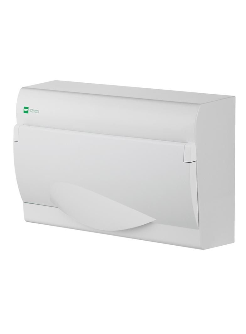 Rozdzielnica GREEN BOX n/t 14-modułem IP40 szyba biała 2354-00 EP Nasielsk