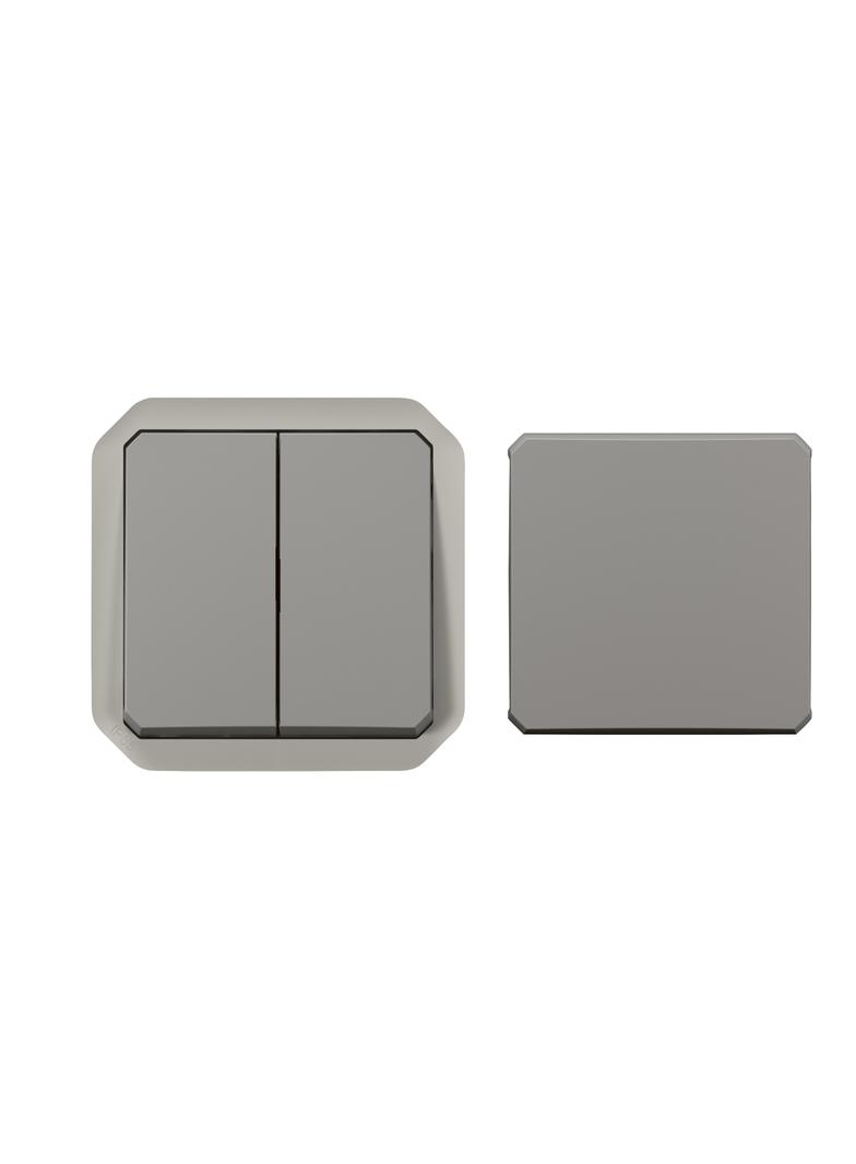 NOWE PLEXO - ŁĄCZNIK TYP TRANSFORMER MECHANIZM 10 AX - 250 V SZARY 069506L LEGRAND