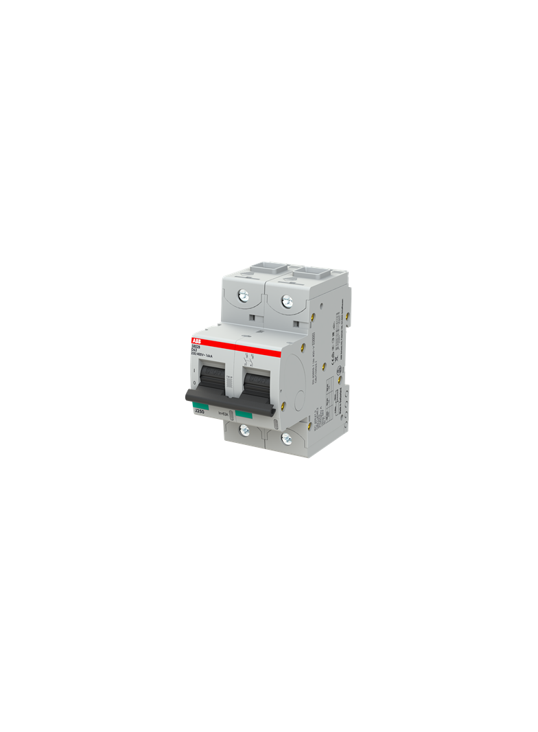 S802B-D63 Wyłącznik nadprądowy 16kA 2P D63A 2CCS812001R0631 ABB