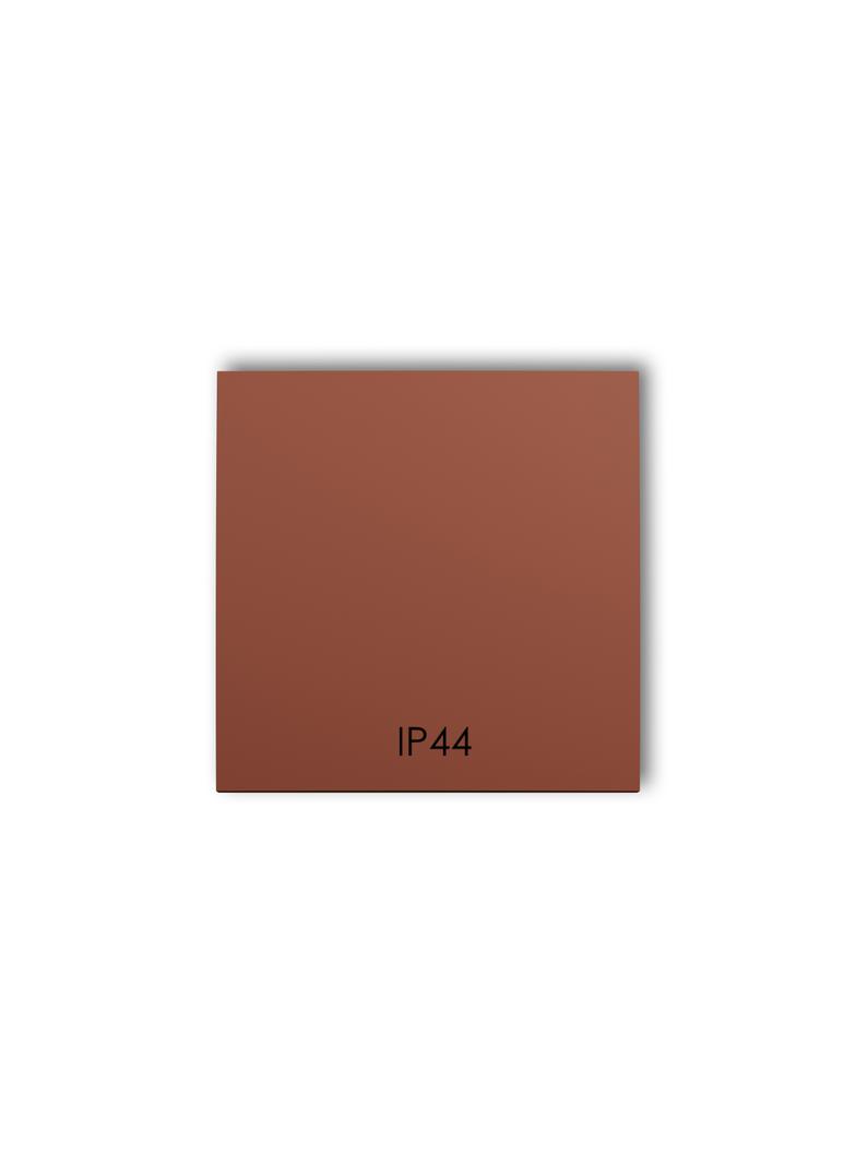 Klawisz pojedynczy do łączników IP 44 ICON, MINI terakota