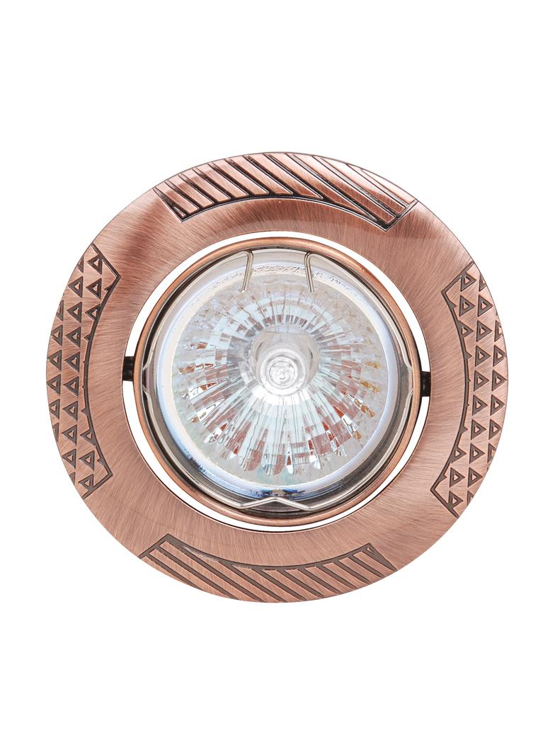 Sufitowa oprawa punktowa HL797 ANTIQUE RED COPPER