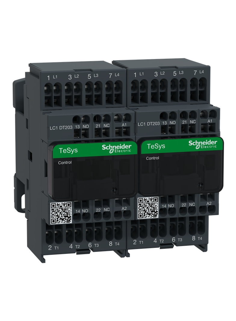 Układ nawrotny TeSys D AC1 40A 4P 1NO 1NC cewka 48VAC zaciski sprężynowe