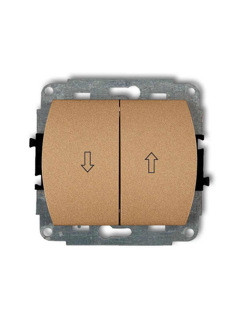 TREND Mechanizm łącznika zwiernego żaluzjowego złoty metalik