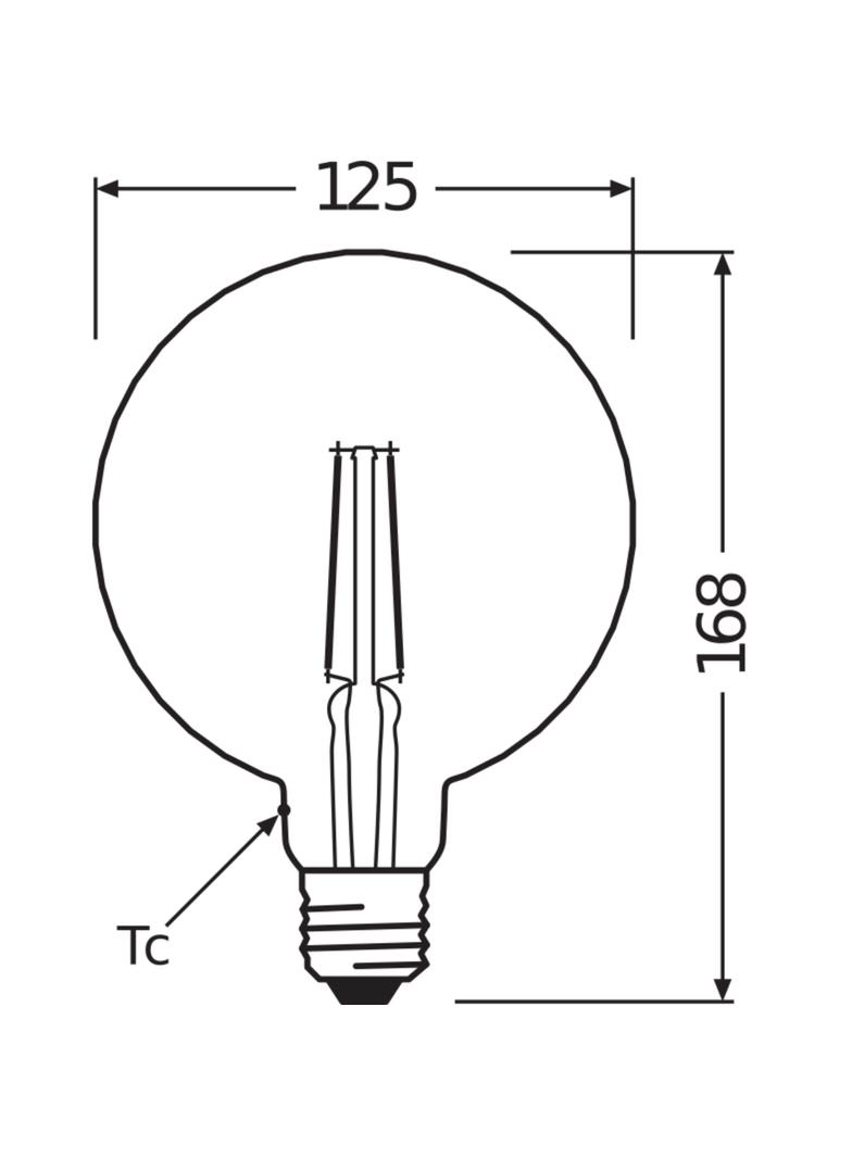 Żarówka LED Vintage 1906 LED CL PINECONE FIL GOLD 40 non-dim 4,5W/825 E27 4058075092037 LEDVANCE