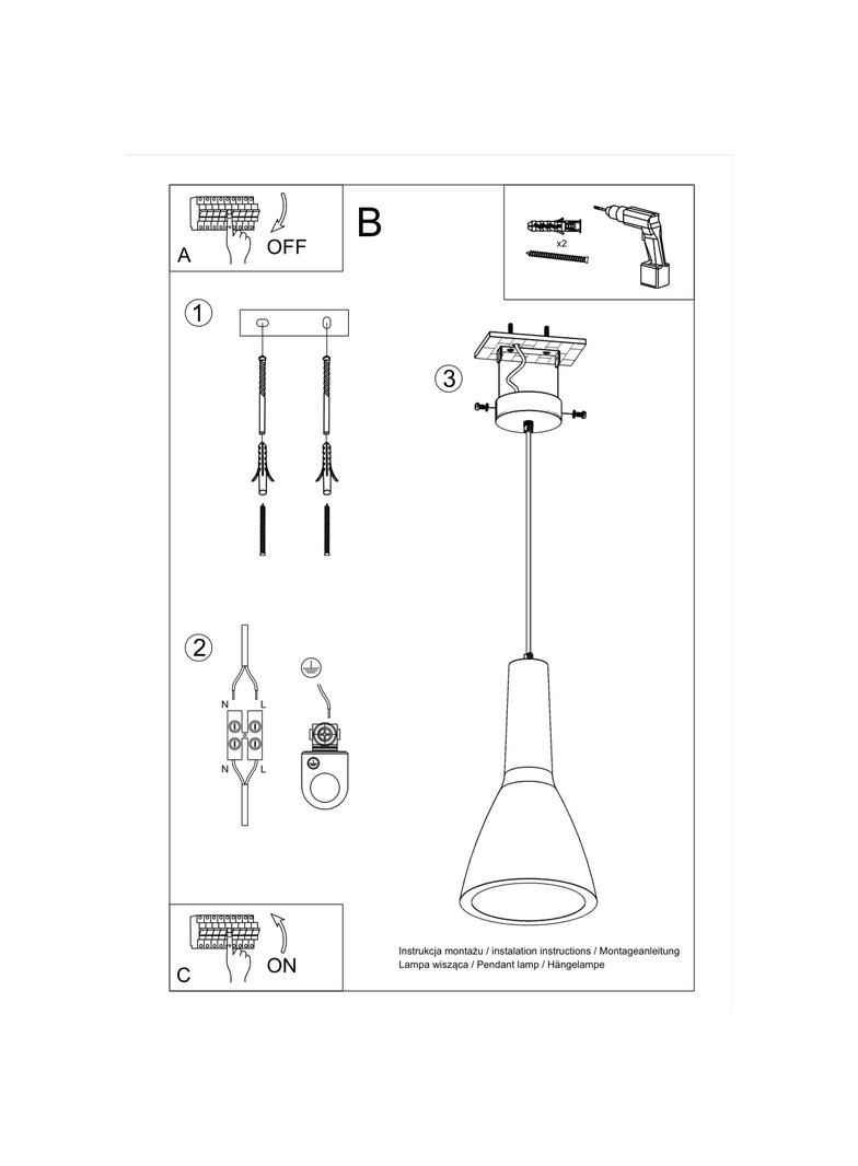 Sollux Lampa wisząca EMPOLI SL.0280