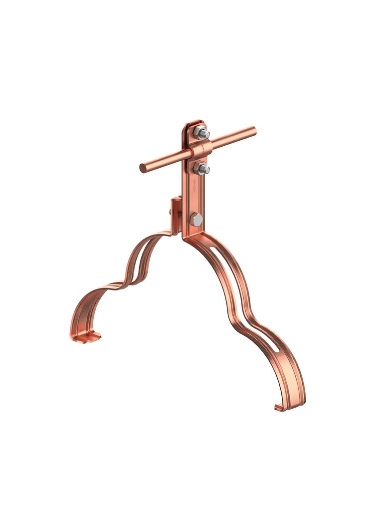 AN-15H/CU/-N Uchwyt gąsior.prof. Z-śruba WZÓR 8 H=10 cm /CU/