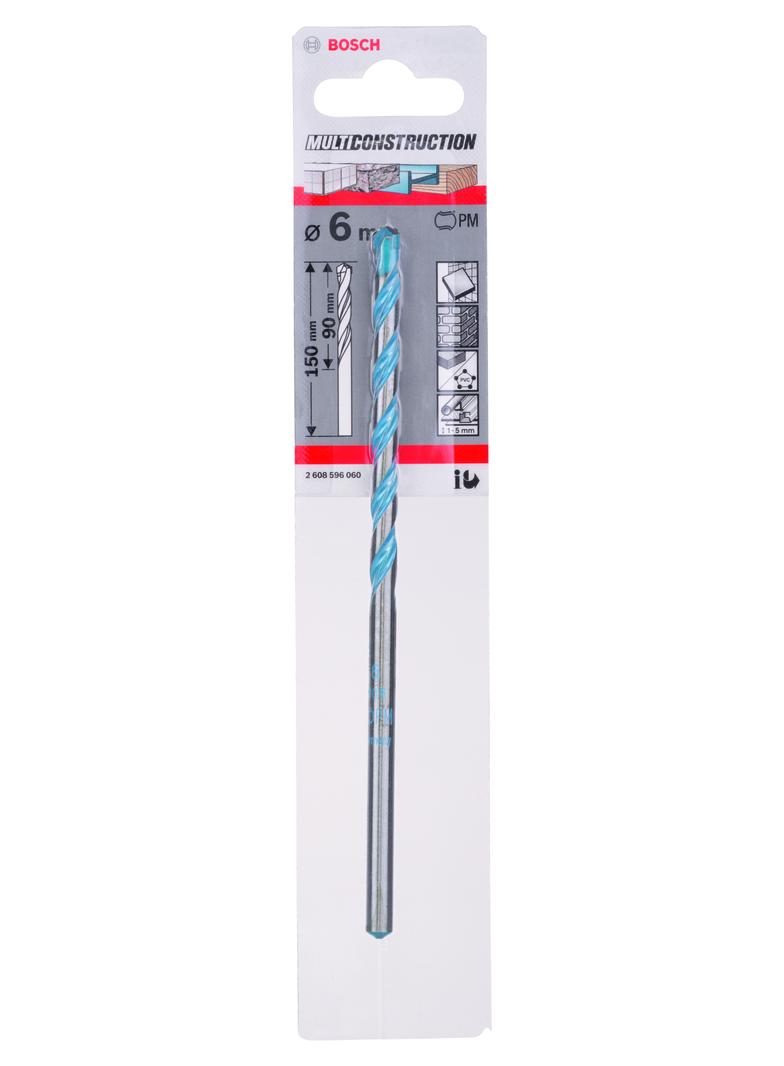 WIERTŁO MULTI CONSTR. 6 X 150 2608596060 BOSCH