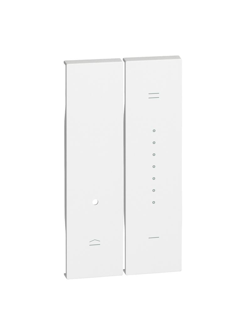 LIVING NOW - KLAWISZ DO ŚCIEMNIACZA K4410/K4411 - 2 MODUŁY - BIEL, Bticino