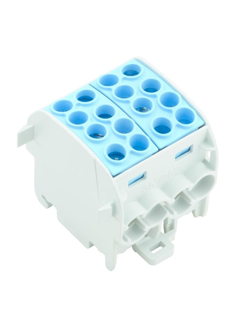 WPD 202 4X35/4X25 BL Złączka szynowa przelotowa, nr katalogowy 1561700000