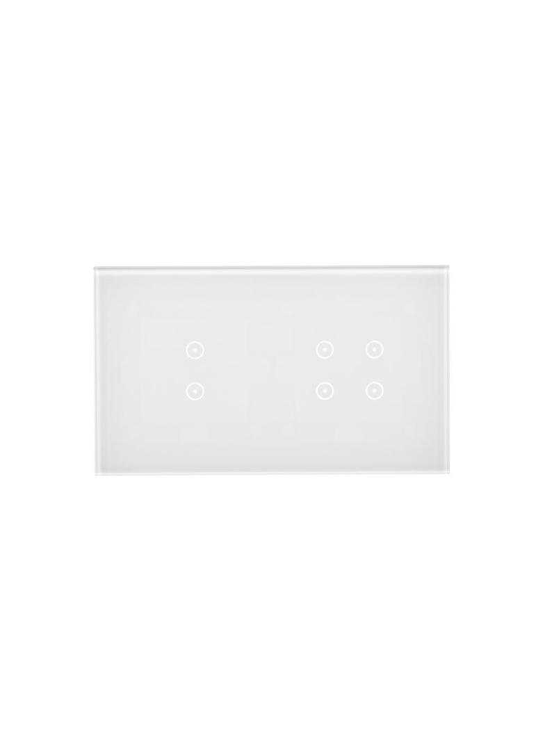 Simon 54 Touch Panel dotykowy S54 Touch 2 moduły 2 pola dotykowe pionowe + 4 pola dotykowe biała perła DSTR234/70 KONTAKT
