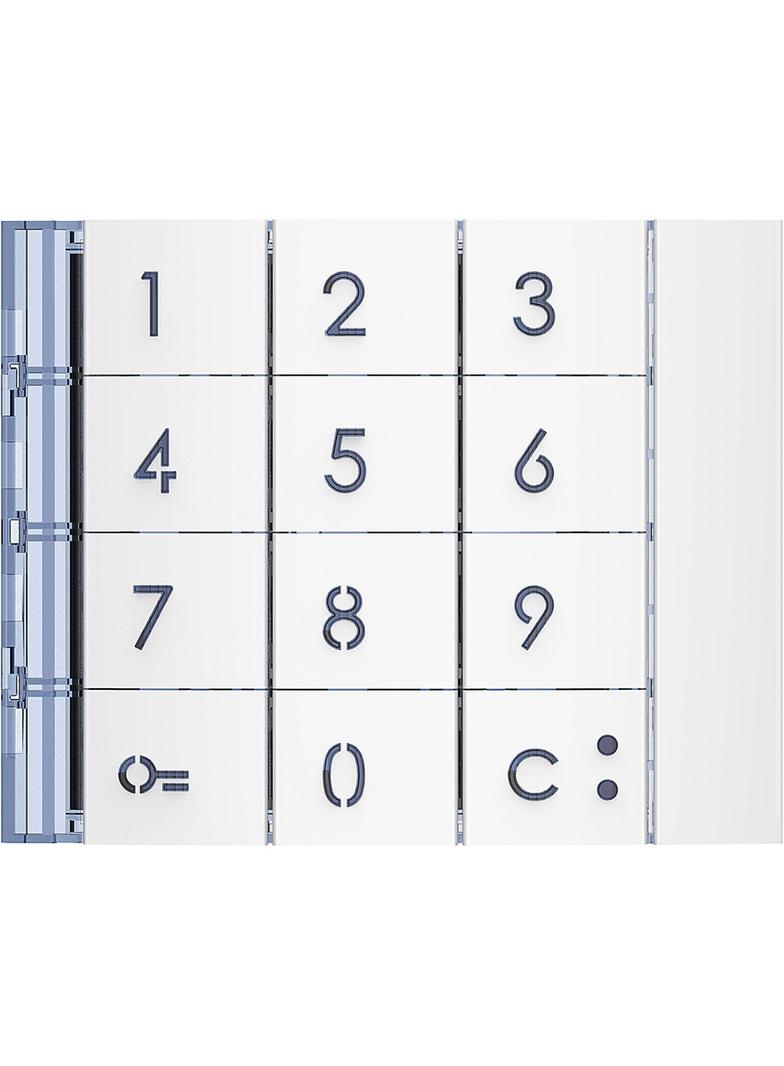 Sfera: Plakietka Modułu Klawiatury - Biała 353002 LEGRAND