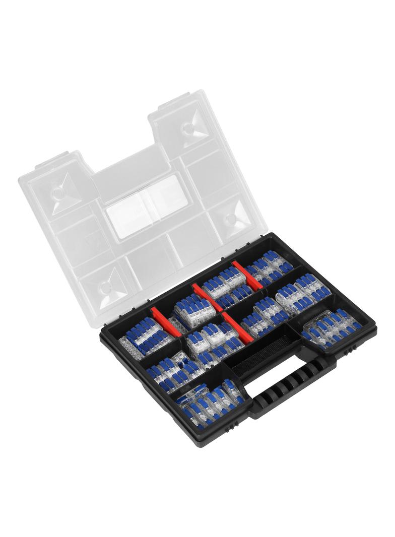 Zestaw złączek jednostronnych i przelotowych HOUSE-QUICK-MIX, 85 szt.