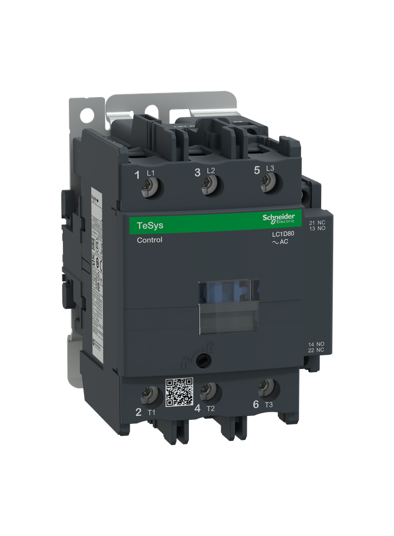 Stycznik mocy TeSys D AC3 80A 3P 1NO 1NC cewka 115VAC zaciski skrzynkowe