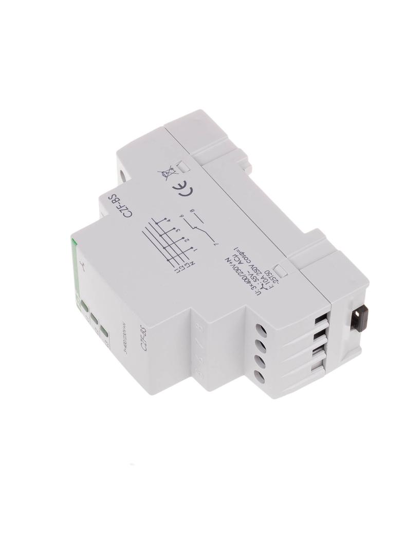 mikroprocesorowy czujnik zaniku i asymetrii faz ze stałym progiem asymetrii, montaż na szynie DIN,Tr