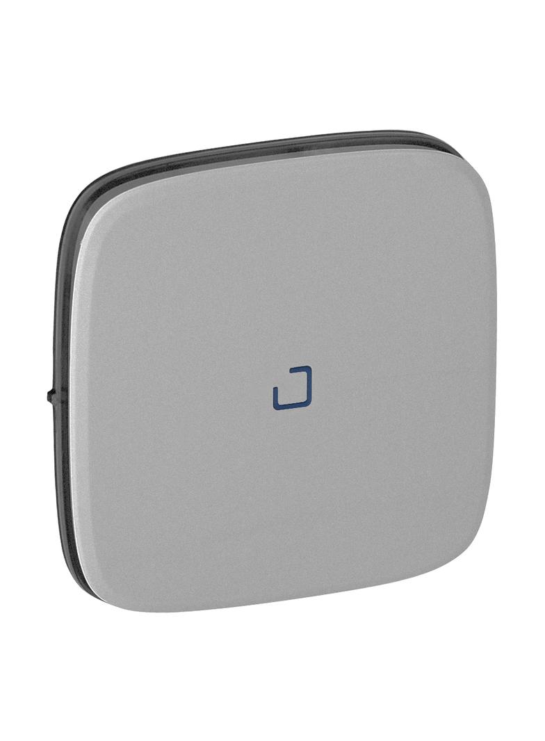 Valena Allure Klawisz Aluminium Łącznika Jednobiegunowego Ze Wskaźnikiem Led 755087 LEGRAND