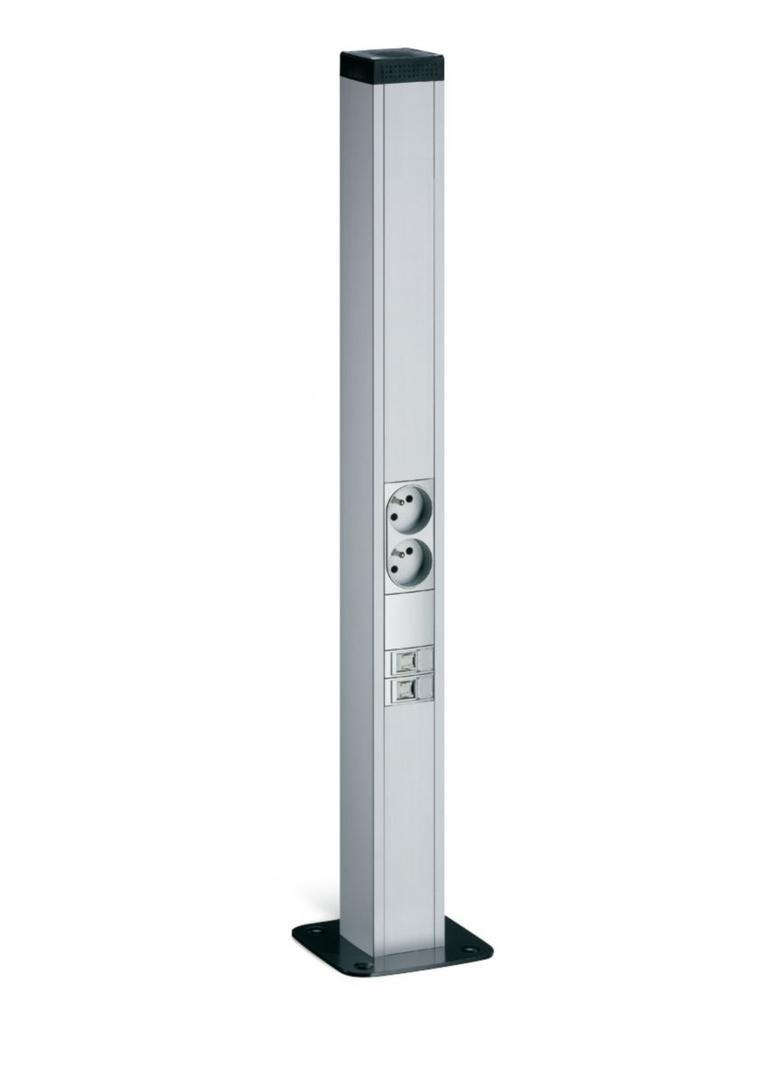 tehalit.DA200 Minikolumna jednostronna DA200-45 H=650mm aluminium DAP45700ELN HAGER