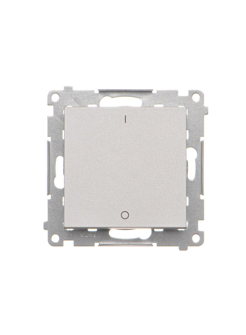 Simon 55 Łącznik dwubiegunowy szybkozłączka Aluminium mat TW2.01/143 KONTAKT