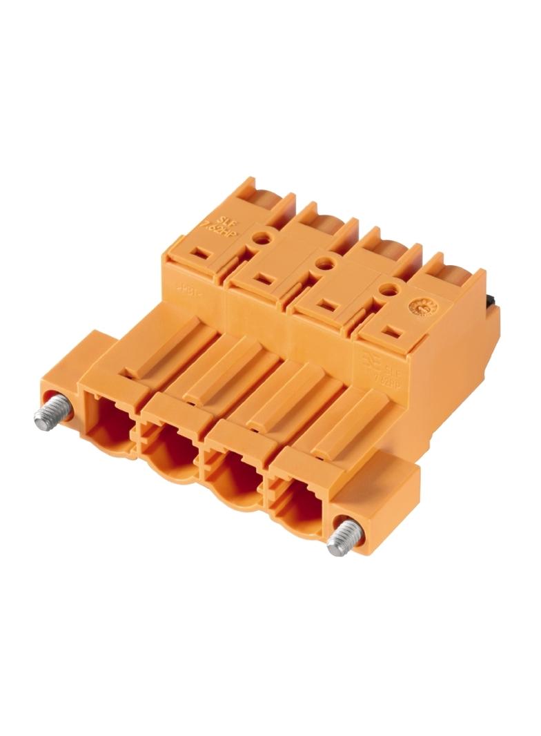 SLF 7.62HP/04/180F SN OR BX Złącze kablowe do płytek drukowanych /42szt./ WEIDMULLER