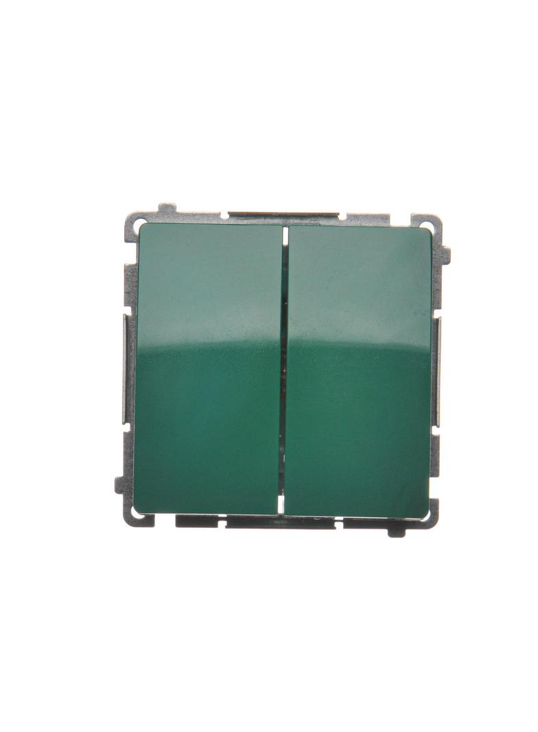 Simon Basic Łącznik świecznikowy 10A 250V szybkozłączka zielony BMW5.01/33 KONTAKT