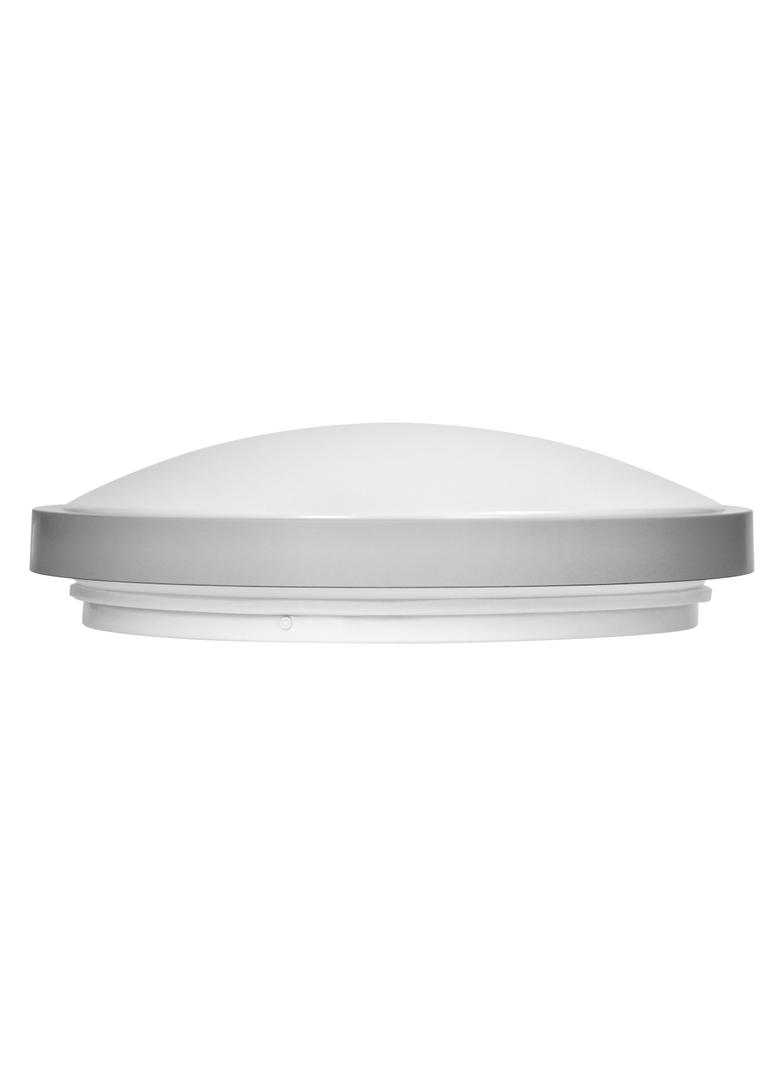 Lampa sufitowa SELENE plafon 2xE27 2x60W klosz matowy IP54 szary