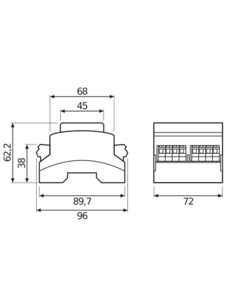 Wzmacniacz do montażu na szynie DALI REPEATER SO