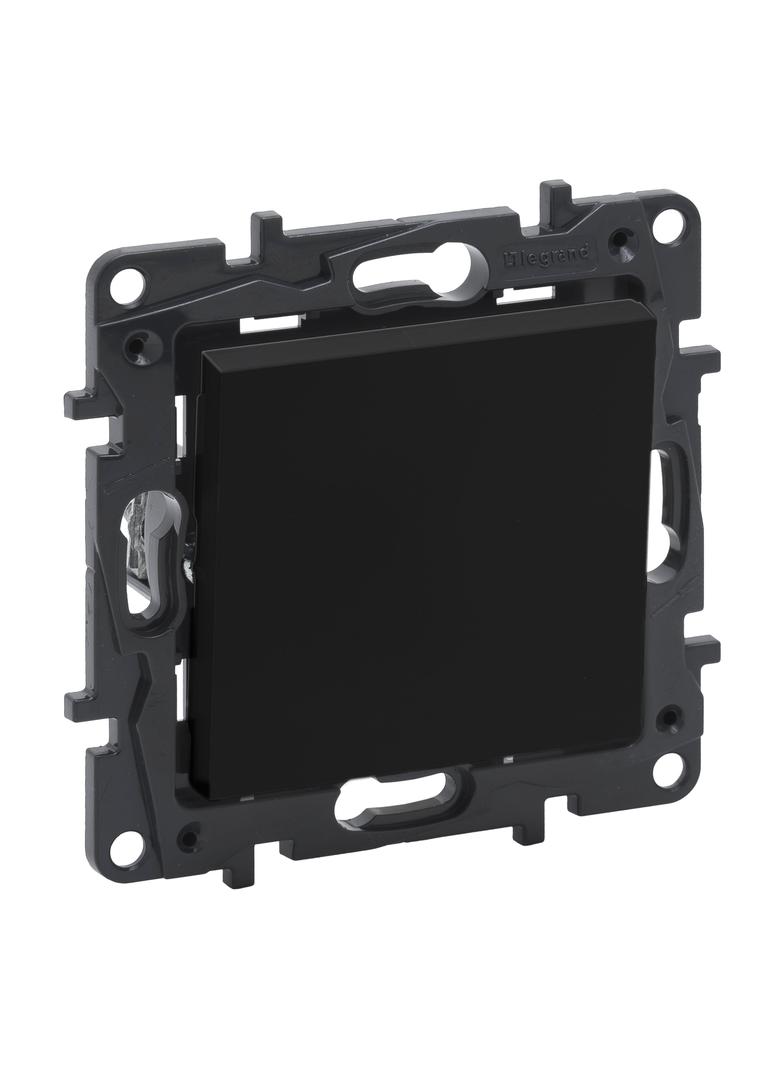 Niloe Step - przycisk pojedynczy 6 A- kolor czarny, Legrand