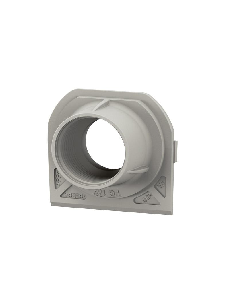 NOWE PLEXO - PRZEPUST KABLOWY - 1 WEJŚCIE - PG16 SZARY