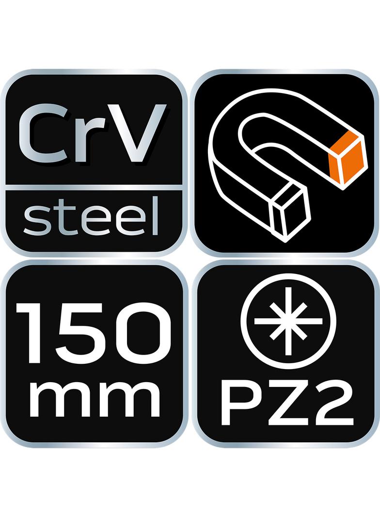 Wkrętak krzyżowy PZ3 x 150 mm