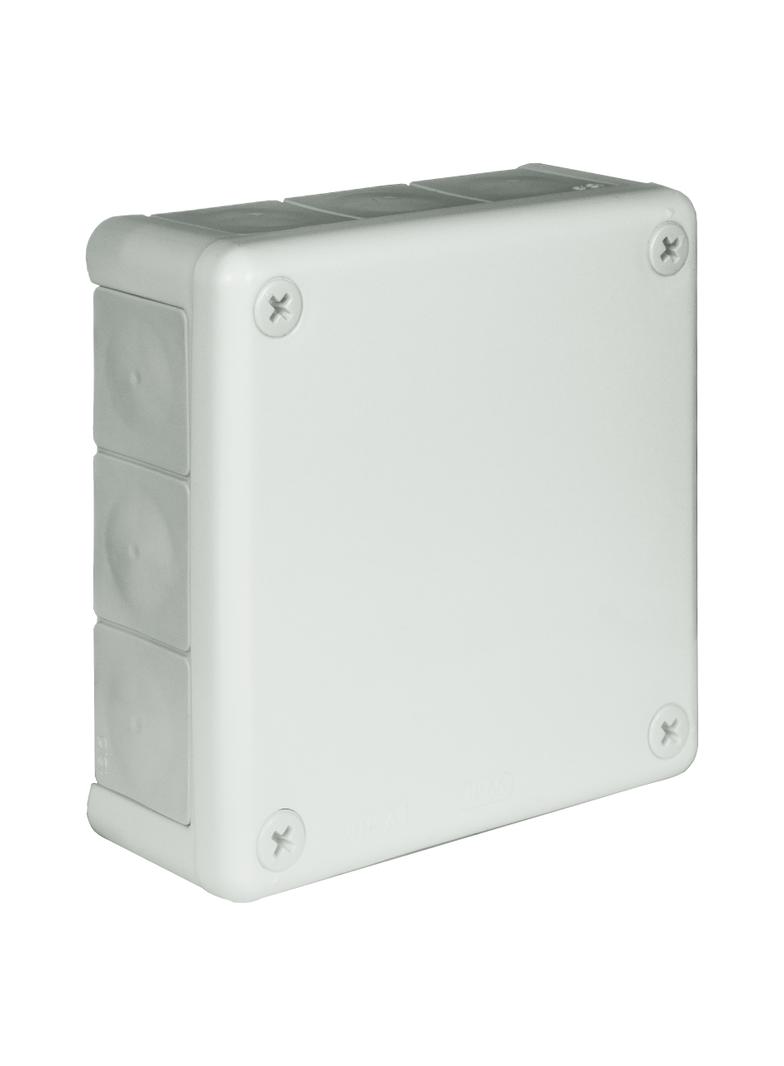 VP-41 Puszka n/t 98x98x42mm IP55 12-wl dł.gum. biała VP 041-01 61.137 OPATÓWEK