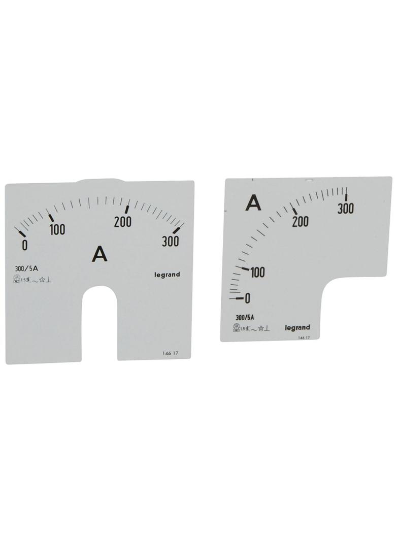 SKALA DO AMPEROMIERZA NA DRZWI 0-300 A, Legrand