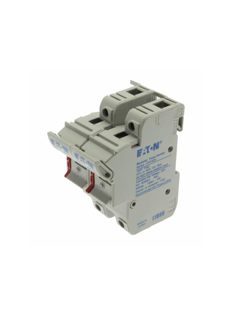 2 Pole 14x51 MFH Neon Indicator Podstawa wkładki cylindrycznej 14x51 2P 50A 690VAC wskaźnik CH142DIU