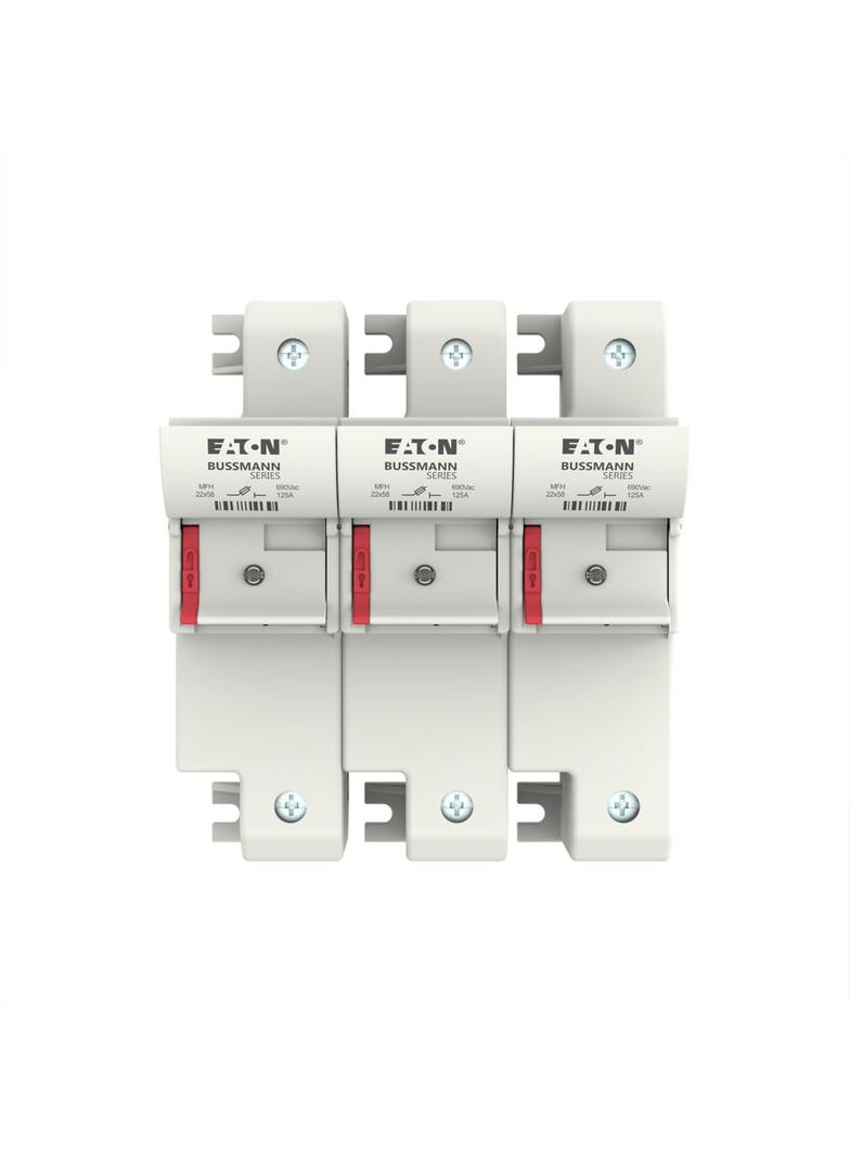 3P+N 22x58 Neon Indicator Fuse Holder Podstawa bezpiecznikowa LV 125A AC 690V 22x58 mm 3P+N, CH223DN