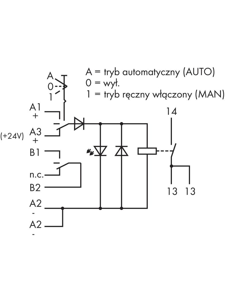 Moduł przekaźnikowy 24V DC szary 789-324 WAGO