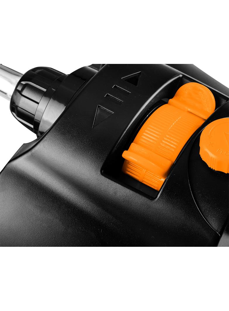 Zraszacz oscylacyjny, metalowy pałąk, 18 dysz, regulacja siły strumienia