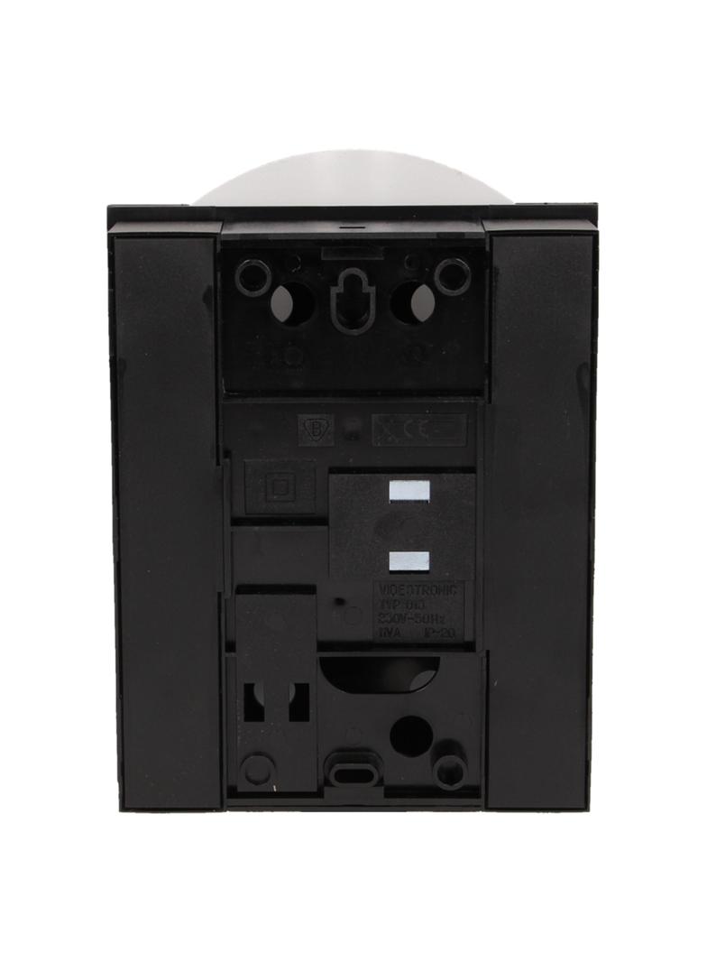 Dzwonek Gong Ton Color 8V, czarno-srebrny OR-DP-VD-144/B-G/8V ORNO