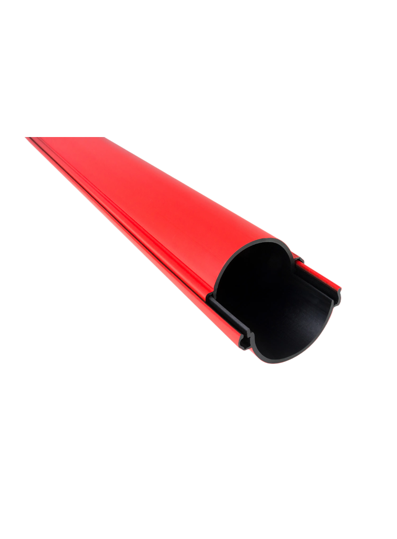 ROS-D 110 CZ  Rura osłonowa sztywna dzielona ROS-D 110 czerw.