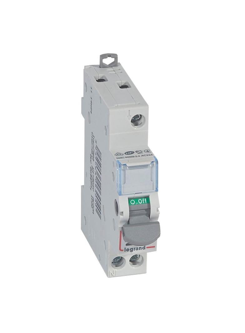 Rozłącznik Modułowy 20A 1P Fr301 004303/  406404 LEGRAND