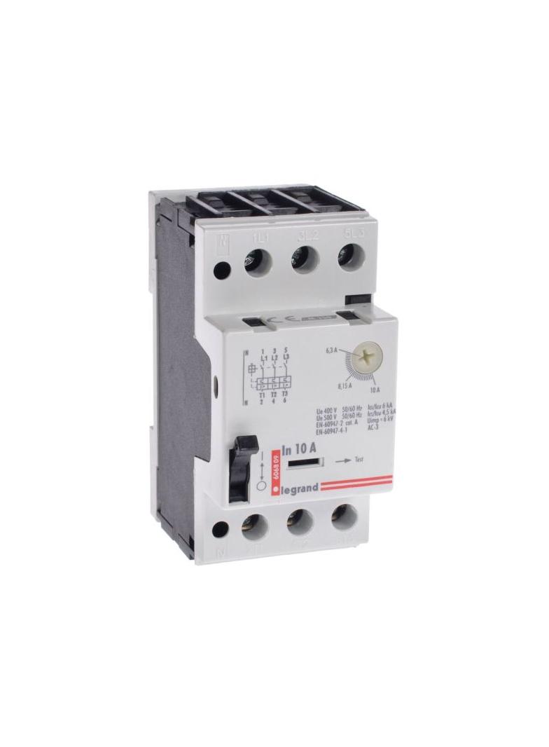Wyłącznik Silnikowy 3P 4Kw 6,3-10A M 250 10 606809 LEGRAND