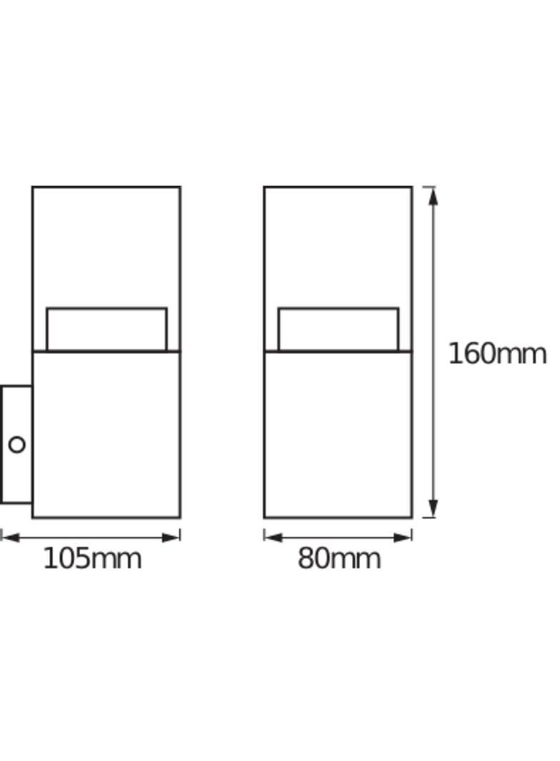 ENDURA STYLE CRYSTAL WALL 4.5W ST LEDV Oprawa zewnętrzna